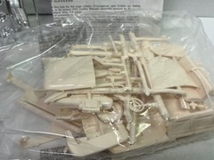 1/32 REVELLE 1956 CADILLAC ELDORADO BIARRITZ CONVERTIBLE UNBUILT MODEL CAR KIT
