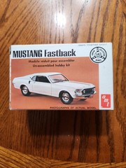 MUSTANG FASTBACK SNAP TOGETHER JR COLLECTION SERIES 1975 T107 AGE 7+ OPEN BOX