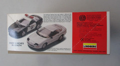 LINDBERG CAMARO Z28 CALIFORNIA HIGHWAY PATROL POLICE CAR 1/20 MODEL KIT 1994
