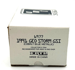 AMT ERTL Dealer Promo – Cobalt Blue Metallic 1991 Geo Storm GSI – #6977