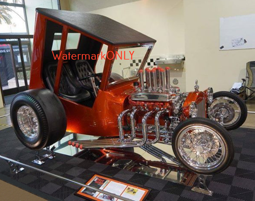 Steve Scott “Uncertain “T” 1960’s Hot Rod Show Car PHOTO! #(22)