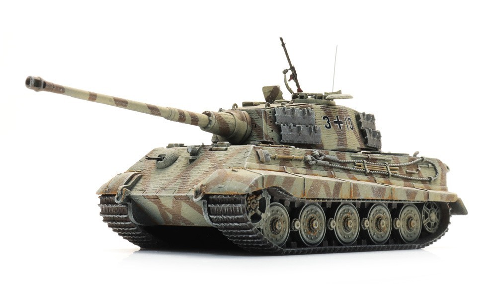 HO Artitec Minitanks 6th Panzer Army Tiger Tank #A2774.6870653 Hand Painted