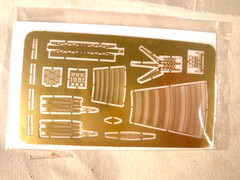 1/700 Trumpeter WWII US Navy USS California BB 44 “1945” PE & Clear Parts #05784