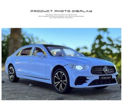 1:24 E-Class E300 L Alloy Car Model Diecast Metal Toy Vehicle with Sound and Lig