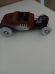 Custom Built Built-Up 1929 Ford Model A Roadster Rat Rod / Salt Flat Racer 1/18
