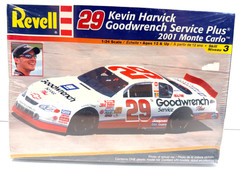 Revell 1:24 2001 Kevin Harvick #29 GM Goodwrench Chevy Monte Carlo Sealed Model