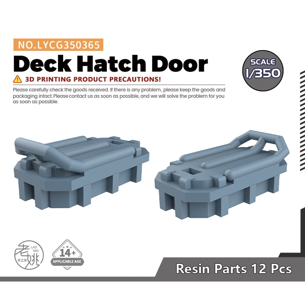 LYCG350365 Model Upgrades Parts Deck Hatch Door 3D PRINTING