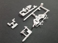 1955 Chevrolet Bel Air FRONT SUSPENSION for Revell Monogram 1:25 Model Kit 55