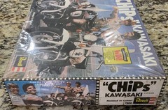 Chips TV Series Kawasaki Revell 1:12 Scale Model CHP Wilcox & Estrada New Sealed