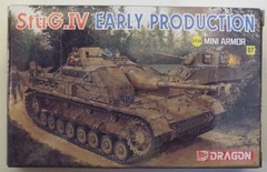 1/144 StuG.IV Early Production Dragon Mini Armor #14111 Sealed Inside MIUB