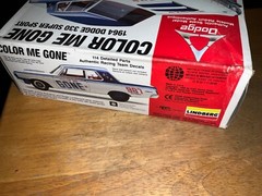 Lindberg ‘Color Me Gone’ 1964 Dodge 330 Super Sport 1:25 Level 2 Model Kit