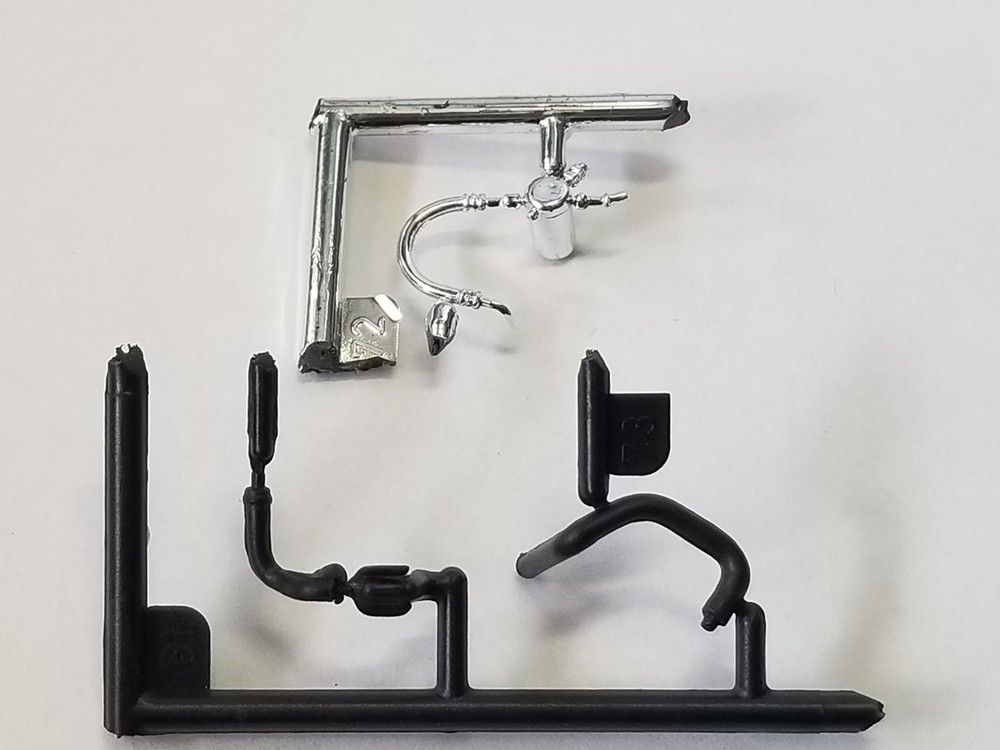 RADIATOR HOSES A/C LINES from 91 GMC Syclone Revell 1:25 Model 1991 Chevy S-10