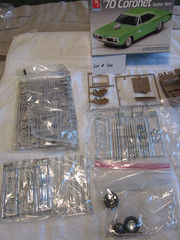 AMT PRO STREET 70 CORNEET SUPER BEE JUNKYARD MODEL KIT LOT #506