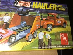 1:25 Scale 53 Ford Pickup Hauler Gallery Cover No Box