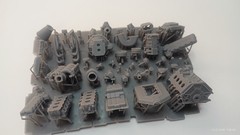 1/25 3D Resin Ford Coyote 5.0 Whipple Supercharged Engine W/ Transmission