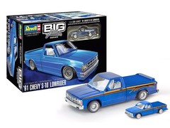 LEVEL 4 MODEL KIT 1991 CHEVROLET S-10 LOWRIDER PICKUP 1/25 SCALE BY REVELL 14562
