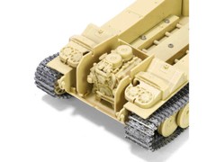 SKILL 4 MODEL KIT GERMAN TIGER I HEAVY TANK 1/32 DIECAST BY METAL PROUD 962043