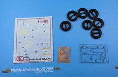 Unimodel 504 – 1/48 Gaz-MM Soviet Truck Plastic Model Kit Detalis 99 UM 504