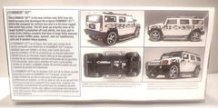 REVELL HUMMER H2 CALIFORNIA WHEELS 1/25 SCALE MODEL KIT STARTED W/ SEALED BAGS