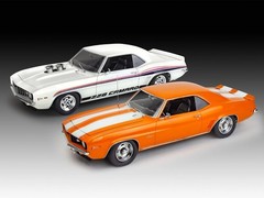 12812 1969 Chevy Camaro Z/28 1:12 Scale 175-Piece Skill Level 5 Model Buildin…