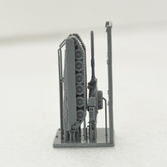 1/100 Military Model Kit US XM1 Main Battle Tank