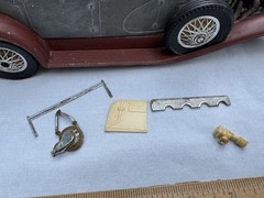 Vintage 1964 Hubley Metal Kit Model Duesenburg SJ Town Car Parts Restore Help !