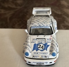 Build PIT Porsche 911 RSR 3.8 Car 1:43 Tra Sider Mugello 1994 Italy