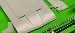 1971 Ford Mustang Mach 1 1/25 Hood Body Glass Bumper New Tool Germany Revell