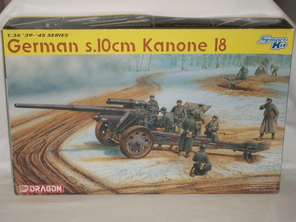 Dragon 1/35 Scale German s.10cm Kanone 18