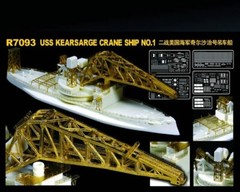 LionRoar PE details LionRoar 1/700 WWII USS KEARSARGE CRANE SHIP NO.1