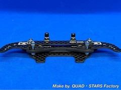 Tamiya Mini 4WD MS Chassis 2-Axis AT Pivot 1-Axis Anchor Rear Skid Full Carbon