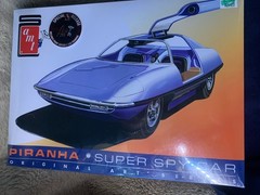 Sealed Piranha Super Spy Car by AMT Round2 in 1/25 scale from 2014
