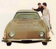 Classic Car Avanti Custom Built Metal Model Concept 1 Hot Rod Race Promo 18 12