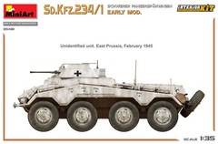 MiniArt 1/35 German Sd.Kfz. 234/1 Early Model Interior Kit #35410