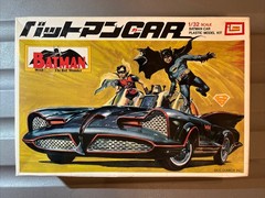 Imai – Batman Batmobile 1/32 Scale plastic model kit DC Comics B-1397-600 Japan