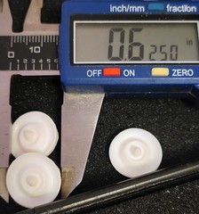 1/25 RESIN CUSTOM CADILLAC SOMBRERO BULLET HUBCAPS 49 MERCURY REVELL AMT KUSTOM