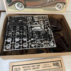 Jo-Han Model Kit 1935 Mercedes-Benz 500k 1/25 Scale complete unbuilt