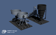 Leduc 0.22 model kit 1/72 scale 3D printed Complete kit