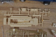 Rare Vtg Model Kit Parts Monogram PC223 Bathtub Buggy + 2 Ford Mustangs