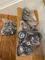 Vintage Model Motorcycle Parts Lot Misc