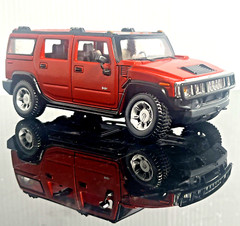 Hummer H2 2008 | Model car | Scale 1/27 model car | Collection car