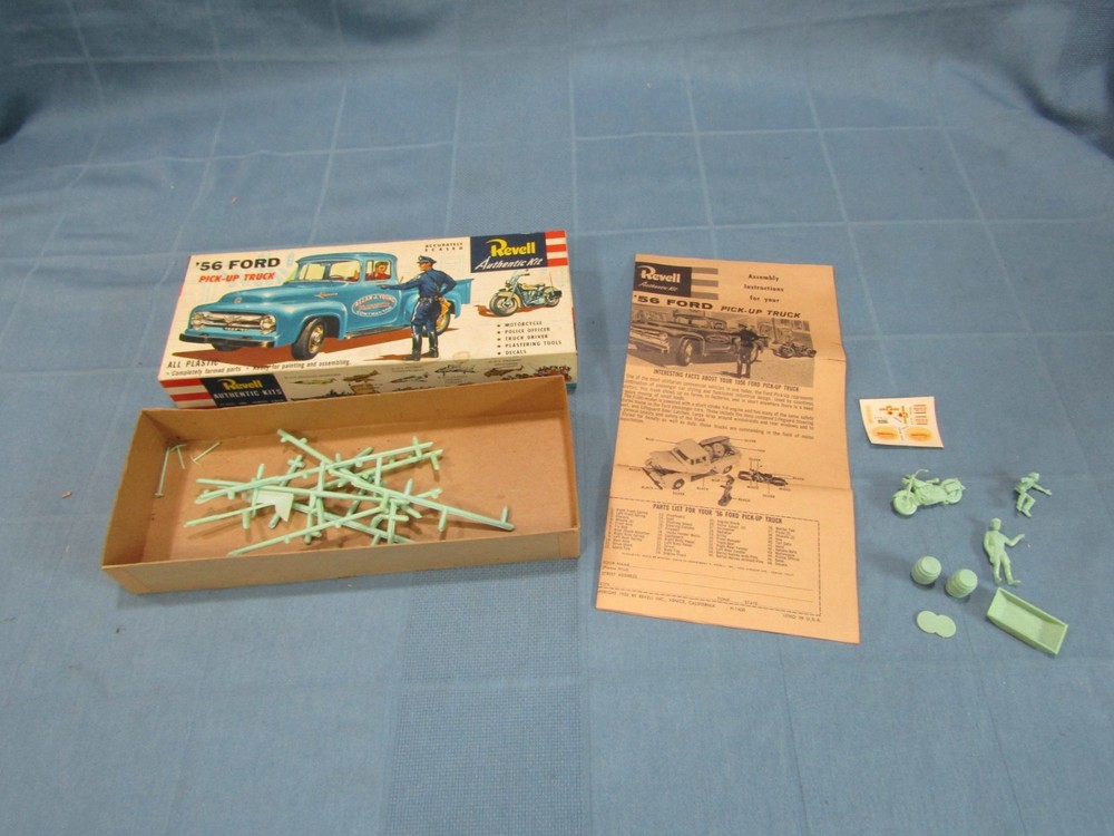 BOX ONLY & Spare Parts Revell 1956 Ford Pick-up Truck H-1400 H