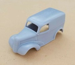 ABS-LIKE 3D RESIN PRINTED 1/32 1951 ANGLIA THAMES PANEL VAN GASSER DRAG BODY