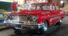 Gas Rhonda 1964 Ford Thunderbolt Russ Davis Ford 1/24th – 1/25th Decals Drag