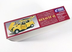 [Unassembled] EBBRO Renault 4L plastic model RENAULT 1/24 Ebro
