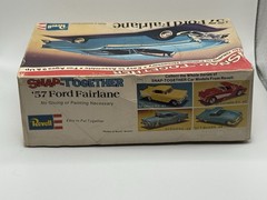 1974 Revell Snap Together 57 Ford Fairlane H-1103 Box Instructions And Body
