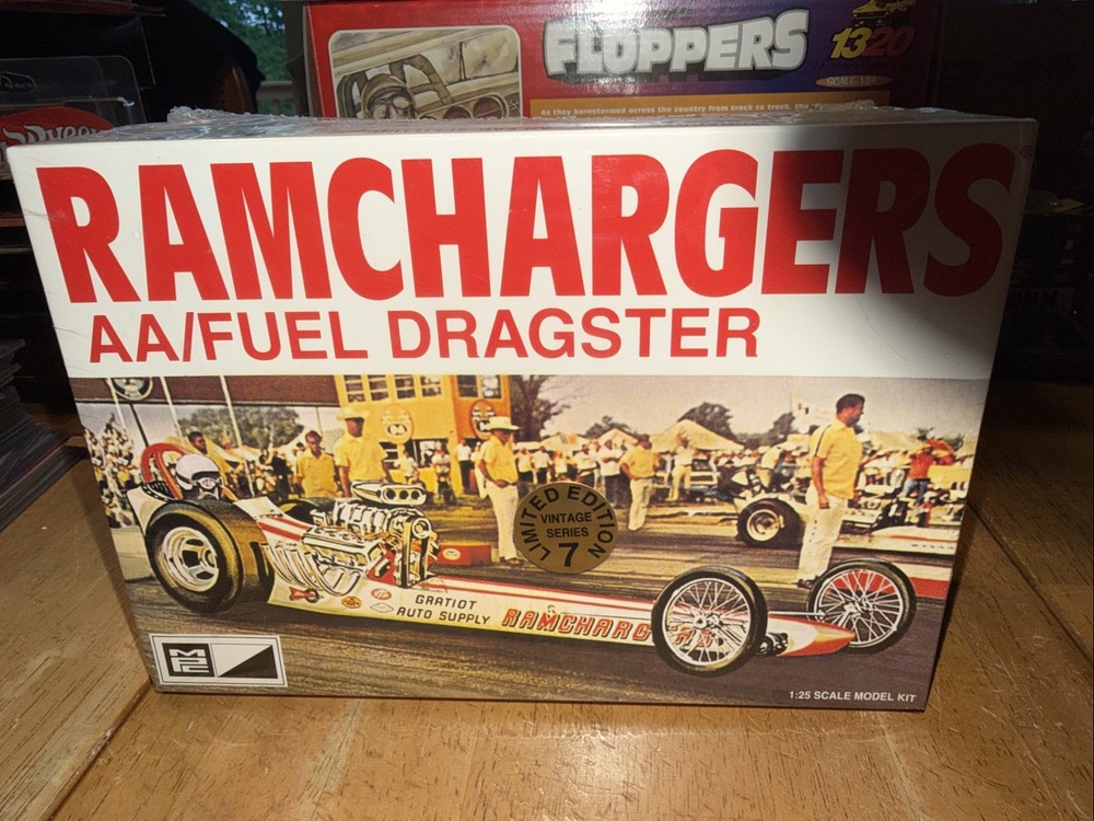MPC RAMCHARGERS AA/FUEL DRAGSTER Limited Ed Vintage Srs Factory Sealed Model Kit