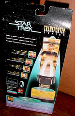 STAR TREK TNG Transporter Series Lt. Commander Geordi LaForge MIB WORKING TOY