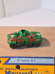 ROCO HO Model Minitanks Z-203.29 US Scoutcar M 8 Customized Austria