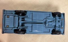 VINTAGE 1965 FORD GALAXIE 500 XL DEALER PROMO MODEL CAR BLUE 1:25 –